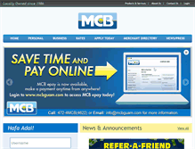 Tablet Screenshot of mcbguam.com